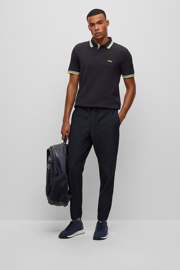 ΜΠΛΟΥΖΑ POLO BOSS - 012 ΜΑΥΡΟ